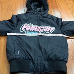 Members Only  PowerPuff Girls Puffer Bomber Jacket Winter Size S Photo 9