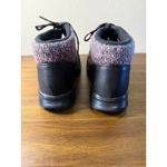 Skechers  Women's Black Knit Cuff Lace Up Hiking Boots Size 9.5 Photo 4