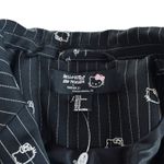 Hello Kitty Forever 21  Oversized Blazer Black Striped Jacket Women’s Size Medium Photo 2