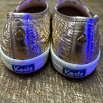 Kate Spade  Keds Women’s 7.5 metallic pink silver quilted Slip On Shoes Photo 2