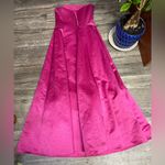 Michaelangelo  Strapless Fuchsia Dress Photo 5