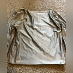 Babaton  Black Asymmetrical Long Sleeve Top Photo 1