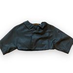 Vintage Rozae Nichols Black Metallic Textured Cropped Jacket Petite 4P Classic Photo 10