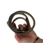 Urban Outfitters Western Southwest Snakeskin Leather Poly Blend Belt Small Photo 1