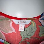 Candie's Candie’s Tropical Print Open Cold Shoulder Ruffle Y2K Dress Size S Photo 2