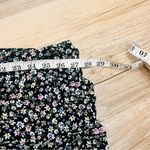 A Byer A. Byer black floral gacho pants pull on size XL Photo 3