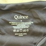 Quince NWT Italian High Rise Black Bikini Bottom Swimwear Sz M Photo 7