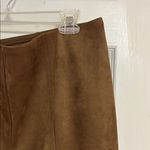 Rafaella  Tan Suede Skirt Photo 1