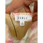 Anthropologie NWOT Mable Floral Bustier Maxi dress with self tie straps size L Photo 2