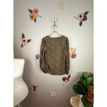 Hinge Floral Print Long Sleeve Blouse - Size Medium Photo 3