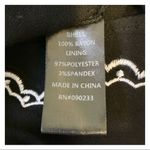 Kendall + Kylie WOMEN’S  black/white embroidered romper Photo 8