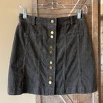 B.Original Corduroy Skirt Western Stretchy Snaps  Boutique Womens Small Comfy Photo 4
