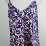 Sanctuary  Matching Set Navy Floral Flirty Mini Skirt and Tank Top NWT Sz Medium Photo 0