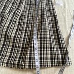 RVCA Gingham Cottagecore Midi Dress M NWT 100%‎ Cotton Tie Photo 9