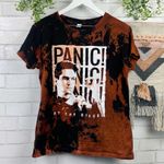 Panic At The Disco Custom Bleach Splatter Band Tee Size M Photo 1