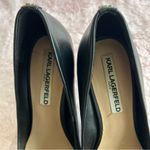 Karl Lagerfeld  Black Pointed Heels Photo 3