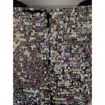 Sherri Hill  Women’s Mini Dress Size 14 Strapless Sweetheart Tornasol Sequins Photo 7