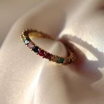 Boutique Size 9 Rainbow Ring  Photo 0