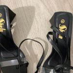 Lace up heels Black Size 8.5 Photo 1