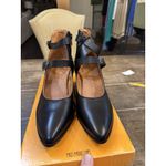 Miz Mooz Women's Janella Mary Jane Heels Black Whimsy Goth Witchy Size 40 US 9 Photo 3