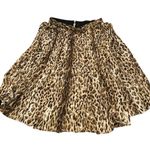 J.Crew PLEATED ANIMAL PRINT LEOPARD CHEETAH MIDI SKIRT 4 Photo 1