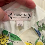 Nanette Lepore Women Floral Cold Shoulder Ruffle Midi Wrap Dress Sz 6 Whimsical Photo 9