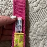Preppy FlipFlop D ring RibbonBelt Small Douglas Paquette RI pink yellow M Photo 1