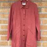 Flax  burnt orange linen dress small Photo 0