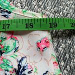 ASTR Lightweight Floral High Low Halter Top Blouse w/ Lace Design - Small Photo 4