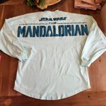 Disney  Star Wars The Mandalorian Medium Spirit Jersey Grogu Mint Green Photo 1
