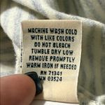 L.L.Bean  women’s plus size 1X striped pullover long sleeve tee grey and ivory Photo 4