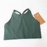 Girlfriend Collective NWT | Topanga Sports Bra Moss Green Sz. Small Photo 1