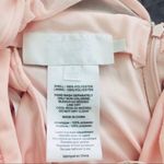 David's Bridal David’s Bridal SZ 0 Long Mesh Dress Illusion Neckline Photo 3