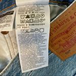 Levi's Levi’s 501 Big E premium denim distressed button fly high rise shorts 30 Photo 9