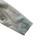 Kenneth Cole  Women’s Gray Leather Blazer. Size Small. Photo 8