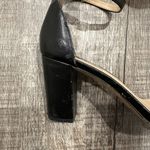 INC International Concepts Kivah Block Heels Open Toe Black Womens Sz 9M Photo 2