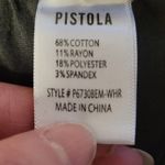 Pistola Black Skinny Jeans Raw Hem Distressed Emo Grunge Goth Punk Rock Size 26 Photo 6