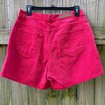Bill Blass Vintage  Jeans Red high waist denim shorts Photo 1