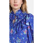 Andersson Bell Flower Bear Print Ruffle Dress Size XS Blue Photo 1