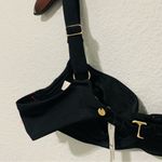 Victoria's Secret Victoria’s Secret Swim Black Beach Bra Size 36B/B80 Underwired with Wide Straps Photo 8