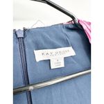 Kay Unger Noelle Pleated Gown Dark Floral Maxi Size 8 NEW Purple Photo 5