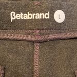 Betabrand  Charcoal Straight Leg Classic Dress Yoga Pull On Pant Trousers Size L Photo 2