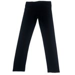 ZARA  Black High Rise Ponte Leggings Medium Gold Button Embellishments Photo 6