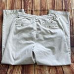 Tommy Hilfiger Womens Straight Leg Beige Chino Flat Front Pants Size 34/30 Photo 1