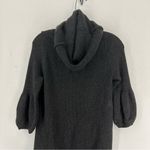 Vince  Half Sleeve Cowl Neck Wool Sweater Dress Small Gray Photo 7