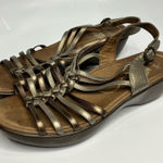 Dansko  metallic leather sandals‎ size 41 Photo 0