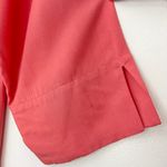 Jessica London New 3/4 Sleeve Button Down Shirt Coral Size 14W Photo 4