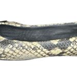 Tory Burch Minnie Flat Size 6.5 Snakeprint Photo 6