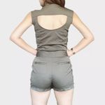 Trina Turk OLIVE Romper Finley Zip Front, Size 4 New w/Tag Photo 5