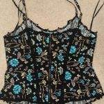 Free People Floral Corset Top Photo 3